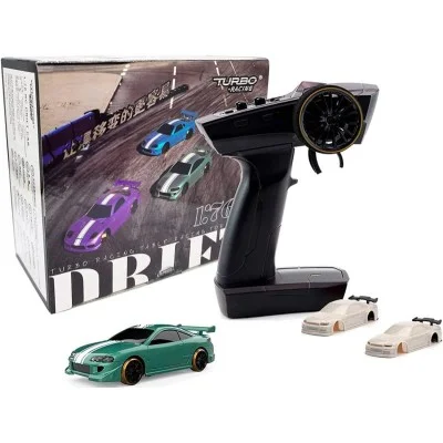Turbo Racing 1/76 Drift Rc Car With Gyro Radio Full
